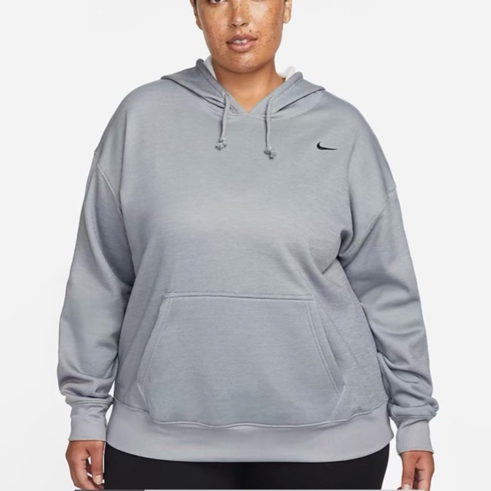 NWT- Nike Women's Therma-FitGray Hoodie- 3XL